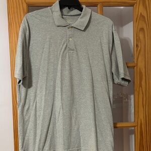 St. John's Bay Light Gray Polo Shirt